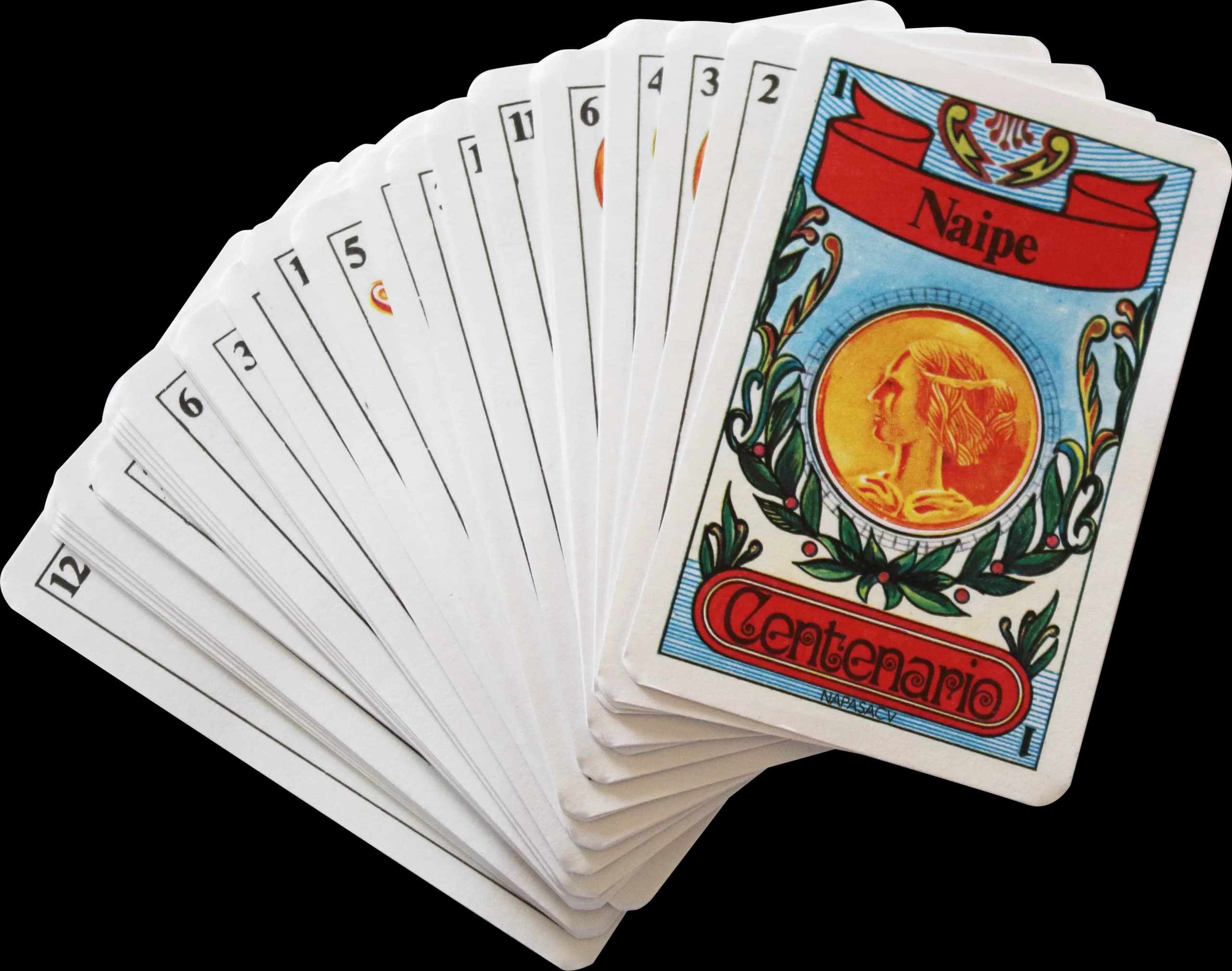 Naipe Español Centenario — Vista principal