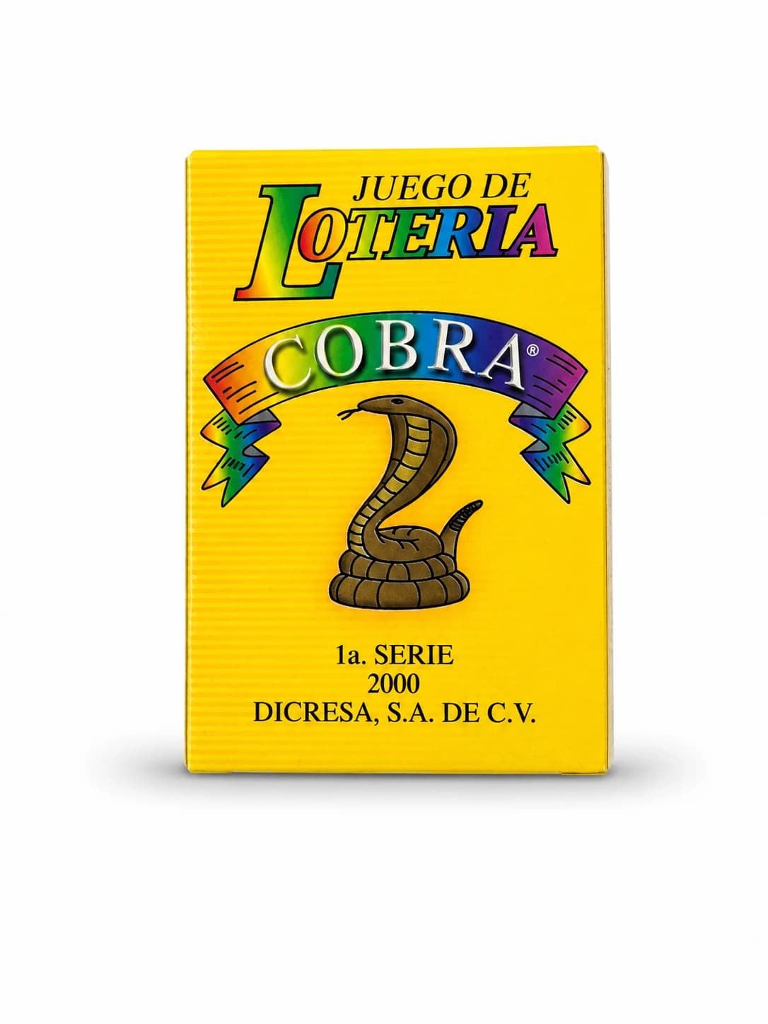 Naipe Lotería Cobra — Vista principal