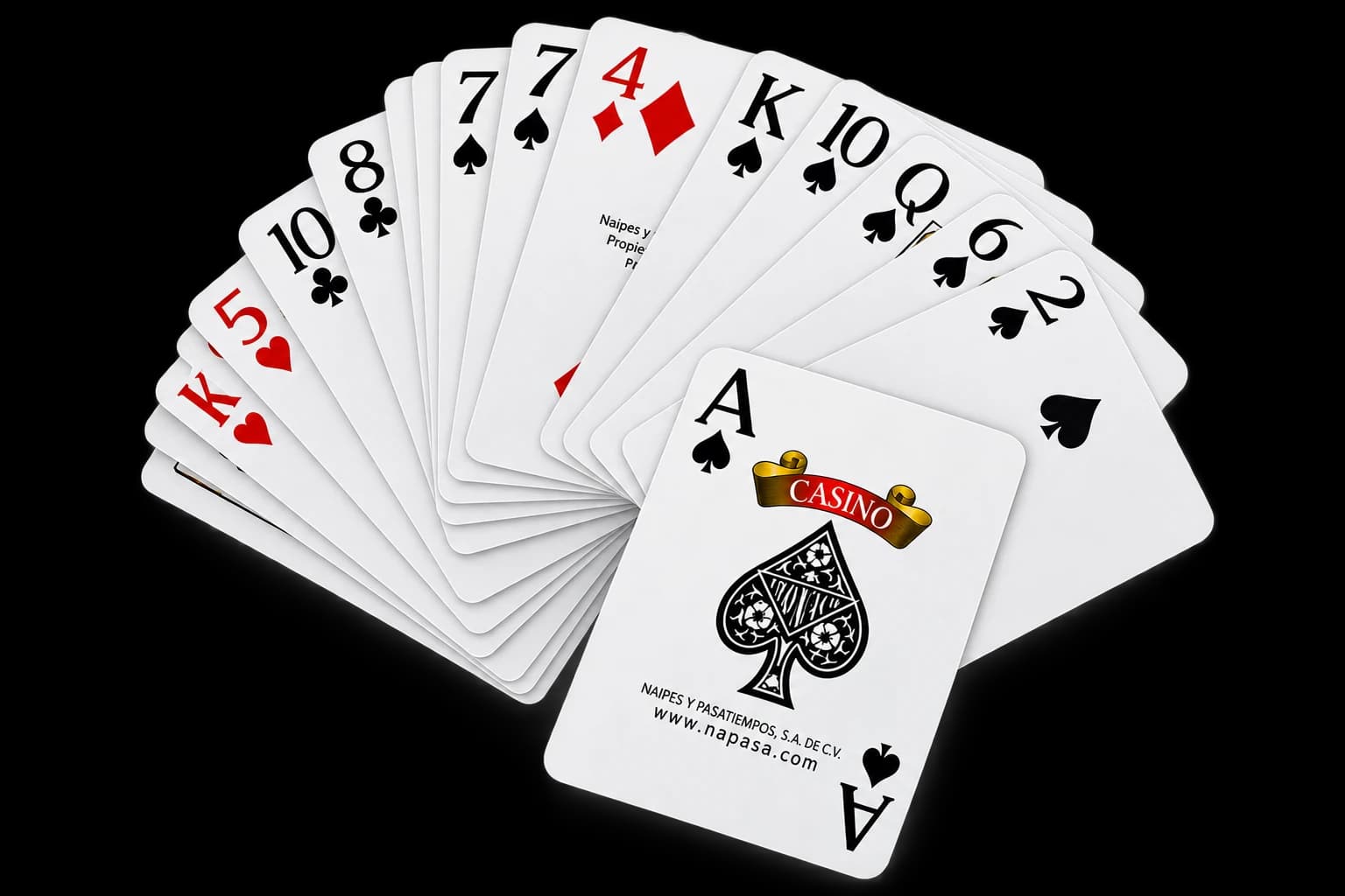 Naipe Poker Casino — Vista principal